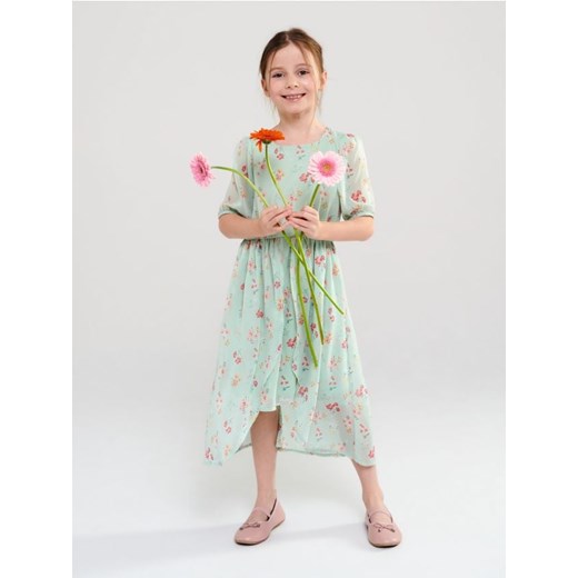 Sukienka dziewczęca Sinsay w kwiaty 