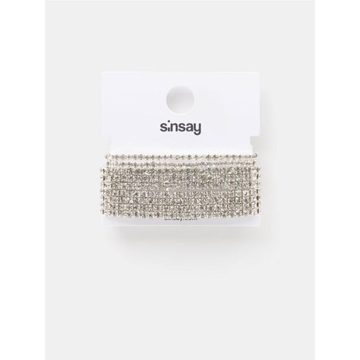 Sinsay - Bransoletki 4 pack - srebrny Sinsay Jeden rozmiar promocyjna cena Sinsay