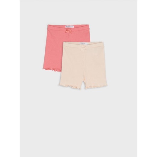 Sinsay - Szorty 2 pack - pomarańczowy ze sklepu Sinsay w kategorii Spodenki niemowlęce - zdjęcie 161212988