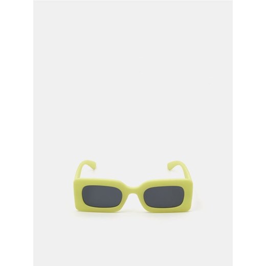 Sinsay - Okulary przeciwsłoneczne - zielony ze sklepu Sinsay w kategorii Okulary przeciwsłoneczne damskie - zdjęcie 161213656