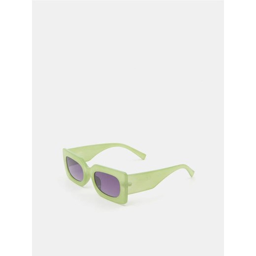 Sinsay - Okulary przeciwsłoneczne - zielony ze sklepu Sinsay w kategorii Okulary przeciwsłoneczne damskie - zdjęcie 161213747