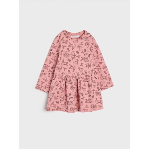 Sinsay - Sukienka babydoll - różowy ze sklepu Sinsay w kategorii Sukienki niemowlęce - zdjęcie 161215627