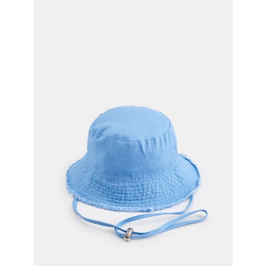 Sinsay - Kapelusz bucket hat - niebieski Sinsay Jeden rozmiar promocyjna cena Sinsay