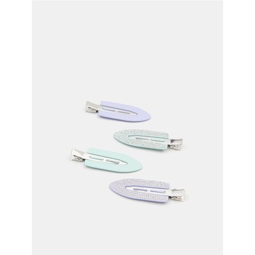Sinsay - Spinki do włosów 4 pack - wielobarwny ze sklepu Sinsay w kategorii Spinki - zdjęcie 161217849