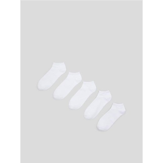 Sinsay - Skarpetki BASIC 5 pack - biały ze sklepu Sinsay w kategorii Skarpetki męskie - zdjęcie 161217949
