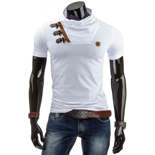 T-shirt (rx0925) - Biały dstreet szary bawełna