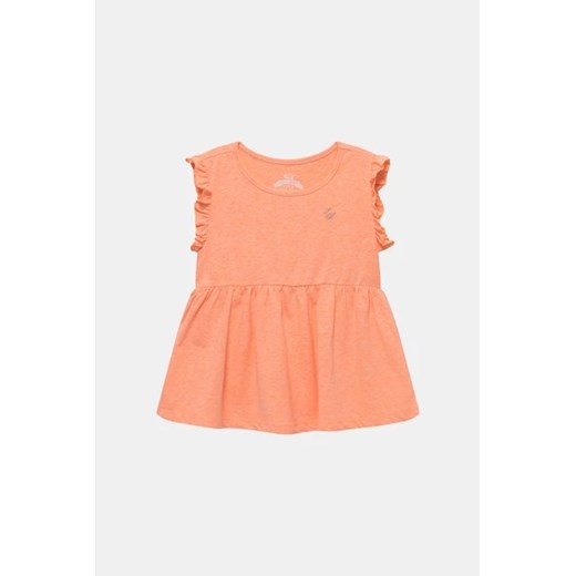 LEMON BERET Bluzka - Łososiowy - Dziewczynka - 92-98 CM(2-3) ze sklepu Halfprice w kategorii Koszulki niemowlęce - zdjęcie 161238809