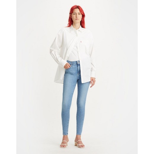Jeansy damskie Levi's granatowe casual