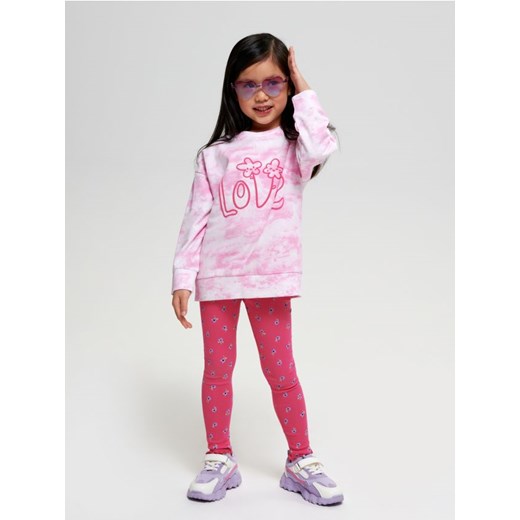 Sinsay - Bluza tie dye - kremowy Sinsay 98 Sinsay okazyjna cena