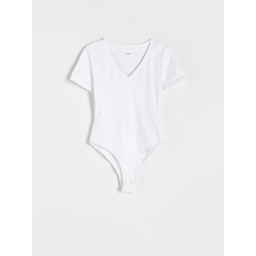 Reserved - Body slim fit - Biały Reserved S Reserved