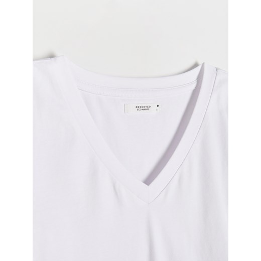 Reserved - Body slim fit - Biały Reserved M Reserved