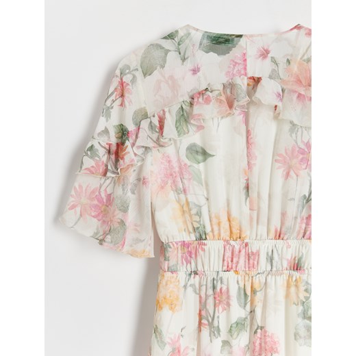 Reserved - Sukienka maxi w kwiatowy print - Wielobarwny Reserved M Reserved