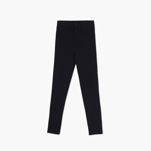 Cropp - Czarne spodnie skinny - Czarny Cropp 40 okazyjna cena Cropp