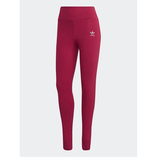 adidas Legginsy adicolor Essentials HM1821 Bordowy Tight Fit 34 okazja MODIVO