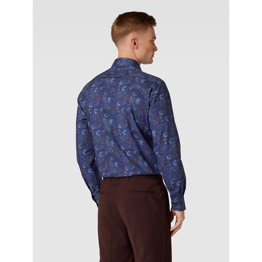 Koszula biznesowa o kroju modern fit z kwiatowym wzorem na całej powierzchni Olymp 39 Peek&Cloppenburg 