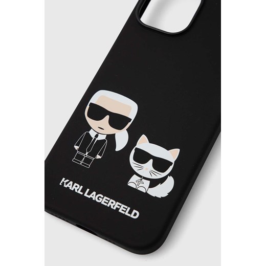 Karl Lagerfeld etui na telefon iPhone 14 6,1&quot; kolor czarny Karl Lagerfeld ONE ANSWEAR.com