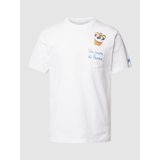 T-shirt z nadrukowanym motywem model ‘AUSTIN’ Mc2 Saint Barth L Peek&Cloppenburg 