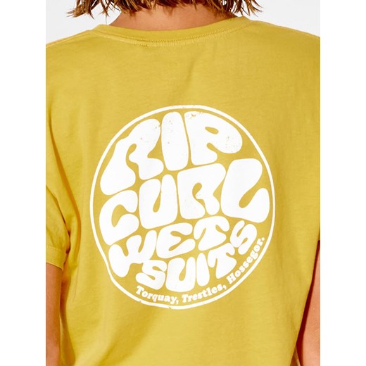 Rip Curl Koszulka w kolorze żółtym Rip Curl L okazyjna cena Limango Polska