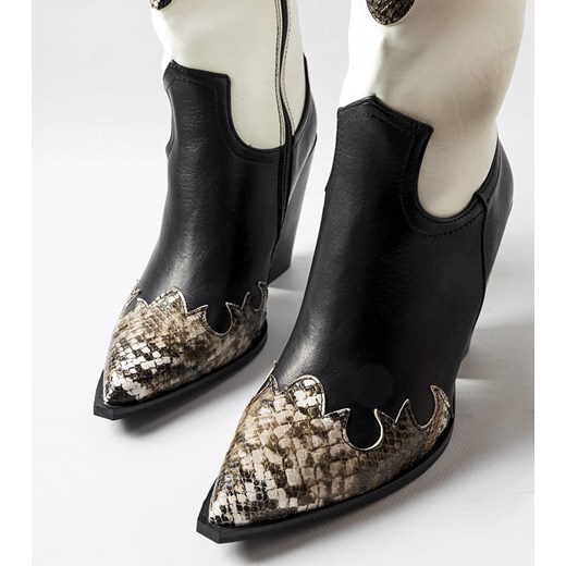 Botki Gemre na obcasie eleganckie 