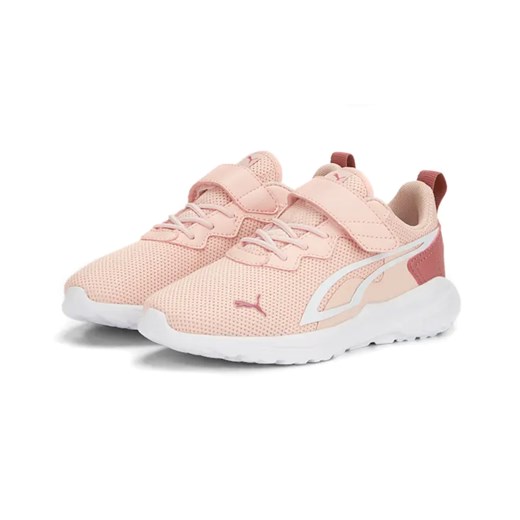 Buty sportowe dziecięce różowe Puma sznurowane 