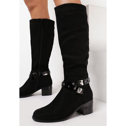 Czarne Kozaki Barleygleam 41 okazyjna cena born2be.pl