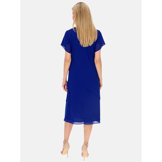 Wizytowa sukienka o zwiewnym kroju Potis & Verso Micaella Potis & Verso 42 Eye For Fashion