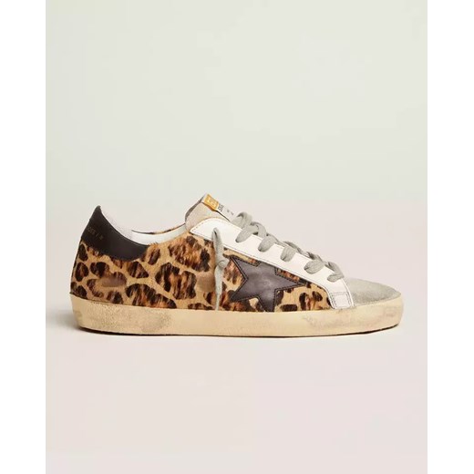 GOLDEN GOOSE Sneakersy w panterkę Super-Star rozmiar 40 Golden Goose 40 Moliera2.com