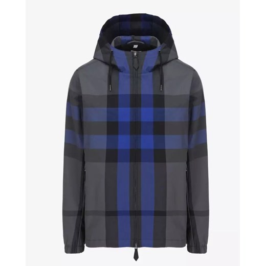 BURBERRY Kurtka w kratkę z kapturem rozmiar L Burberry L okazja Moliera2.com