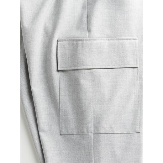 Reserved - Spodnie typu cargo - Jasny szary Reserved XS Reserved