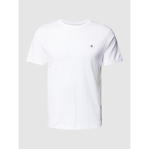 T-shirt o kroju regular fit z wyhaftowanym logo model ‘SHIELD’ Gant XXL Peek&Cloppenburg 