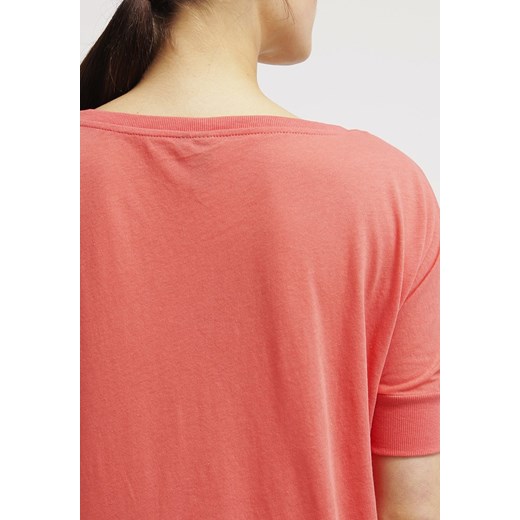 s.Oliver Denim Tshirt basic powder red zalando rozowy krótkie