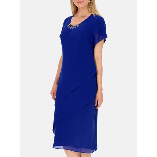 Wizytowa sukienka o zwiewnym kroju Potis & Verso Micaella Potis & Verso 52 Eye For Fashion