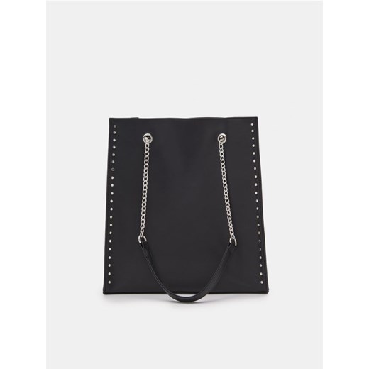 Sinsay - Torba shopper - czarny Sinsay Jeden rozmiar okazyjna cena Sinsay