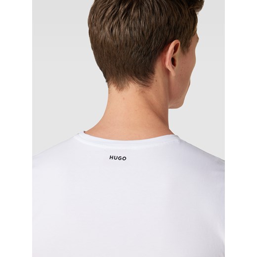 T-shirt z nadrukiem z logo w zestawie 2 szt. model ‘HUGO-Round’ S Peek&Cloppenburg 