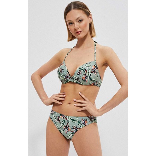 3706 Dół od bikini, Kolor zielony-wzór, Rozmiar XS, Moodo ze sklepu Primodo w kategorii Stroje kąpielowe - zdjęcie 161327005