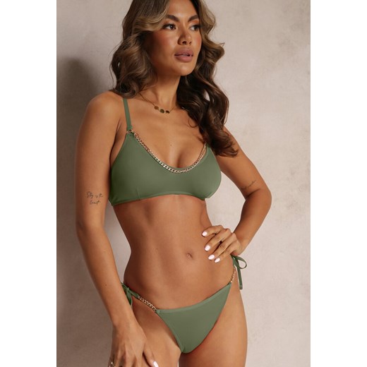 Zielone Bikini 2-częściowe z Biustonoszem i Majtkami Utessa ze sklepu Renee odzież w kategorii Stroje kąpielowe - zdjęcie 161331428