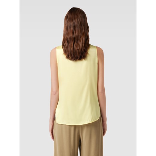 Top bluzkowy w jednolitym kolorze model ‘PAN’ Maxmara Leisure 36 okazja Peek&Cloppenburg 