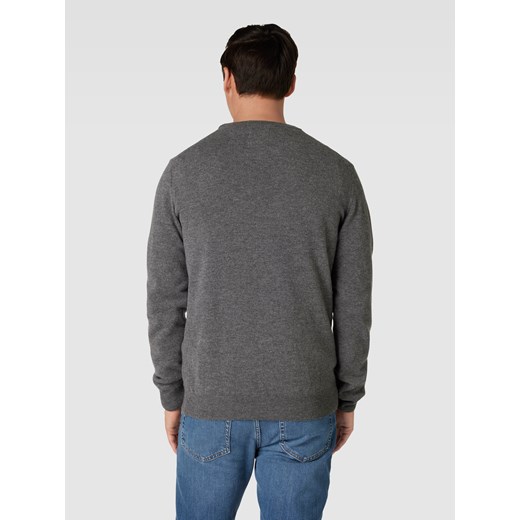 Sweter z dzianiny z wyhaftowanym logo Gant XXXL Peek&Cloppenburg 