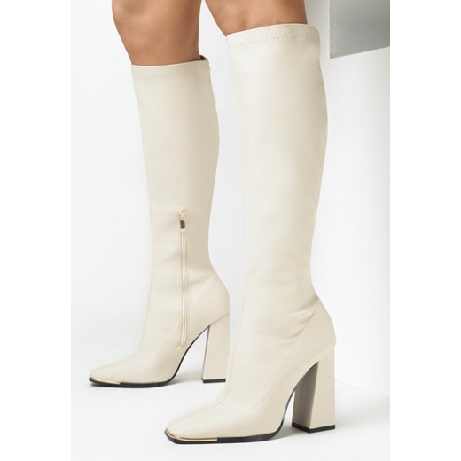 Born2be kozaki damskie z cholewką przed kolano 