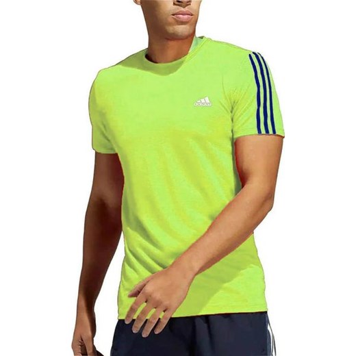 T-shirt męski zielony Adidas wiosenny 