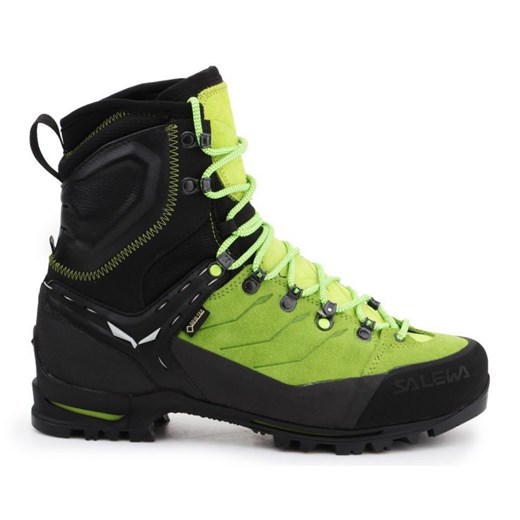 Buty trekkingowe Salewa Ms Vultur Evo Gtx M 61334-0916 zielone ze sklepu ButyModne.pl w kategorii Buty trekkingowe męskie - zdjęcie 161343748