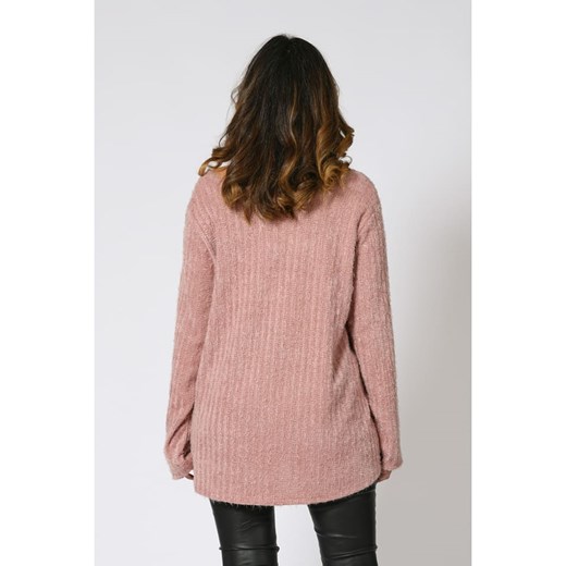 Plus Size Company Sweter &quot;Gural&quot; w kolorze jasnoróżowym Plus Size Company 46/48 okazyjna cena Limango Polska