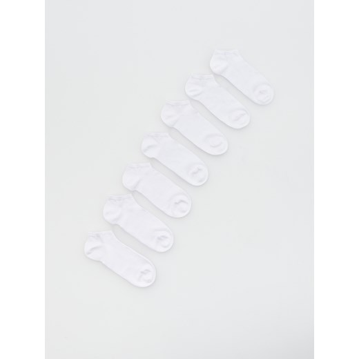 Reserved - 7 pack skarpet - biały ze sklepu Reserved w kategorii Skarpetki męskie - zdjęcie 161350149
