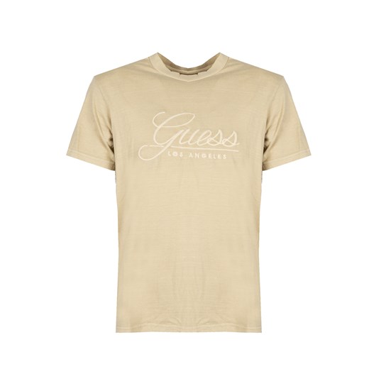 Guess T-Shirt | M1BI26K8FQ1 | Beżowy Guess XL ubierzsie.com okazja