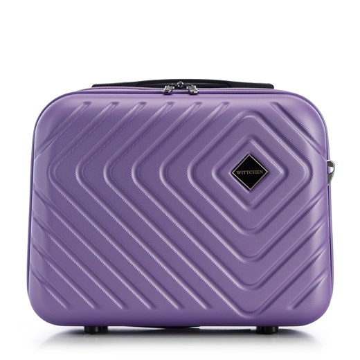 Komplet walizek z ABS-u z geometrycznym tłoczeniem WITTCHEN