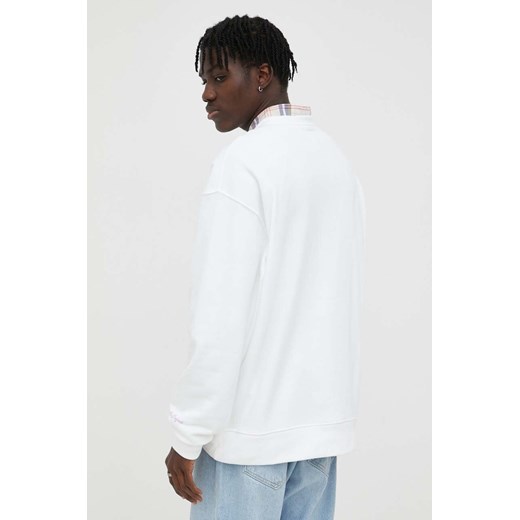Levi&apos;s bluza bawełniana męska kolor biały XL ANSWEAR.com