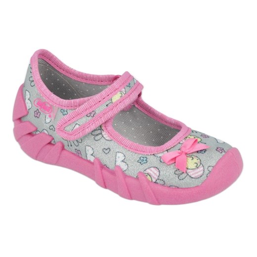 Befado obuwie dziecięce 109P218 różowe ze sklepu ButyModne.pl w kategorii Buciki niemowlęce - zdjęcie 161367365