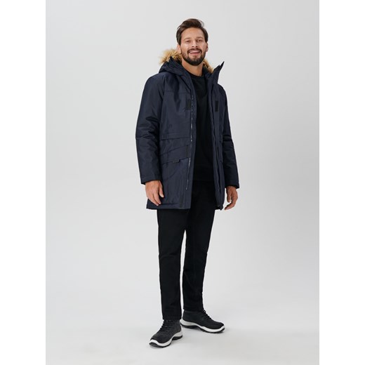 Sinsay - Kurtka parka - granatowy Sinsay XXL Sinsay