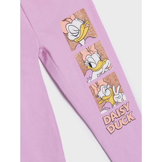 Sinsay - Legginsy Daisy - niebieski Sinsay 134 Sinsay