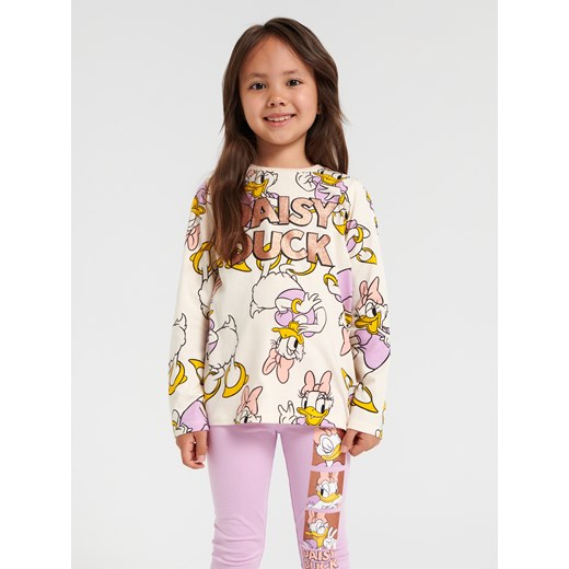 Sinsay - Legginsy Daisy - niebieski Sinsay 98 Sinsay